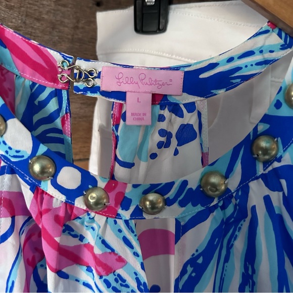 Lilly Pulitzer Top Size Large - Picture 2 of 5